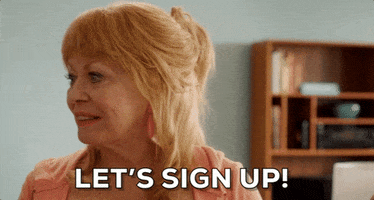 excited jacki weaver GIF by Poms