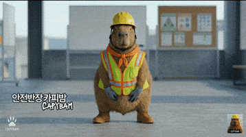 Exercise Capybara GIF
