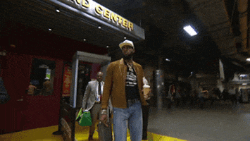 lebron james fashion GIF by NBA