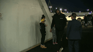 Arrive Golden State Warriors GIF by NBA