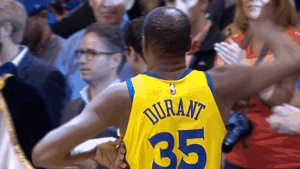 kevin durant hello GIF by NBA