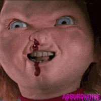 childs play chucky GIF by absurdnoise
