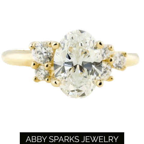 I Do Diamond Sticker by Abby Sparks Jewelry