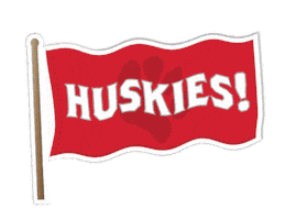 Niu Huskies Sticker by Northern Illinois University