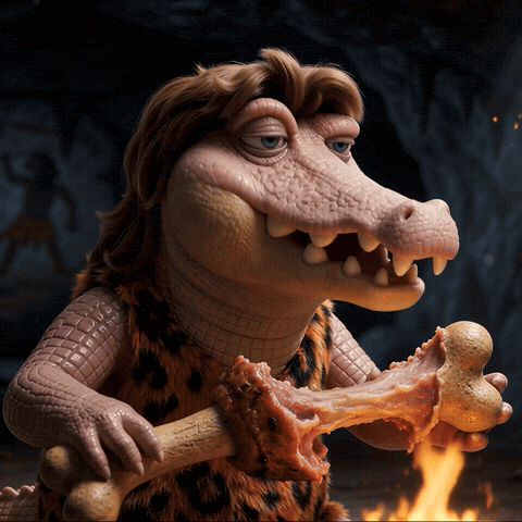 Alligator Eating GIF by TokenGators
