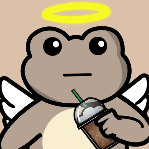 Good Morning Coffee GIF by Froggy Friends