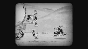 black and white animation GIF by Disney