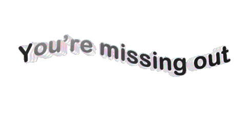 Youre Missing Out Sticker for iOS & Android | GIPHY