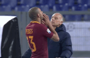 shocked bruno peres GIF by AS Roma