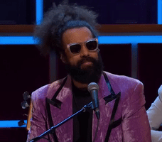 reggie watts yes GIF by The Late Late Show with James Corden