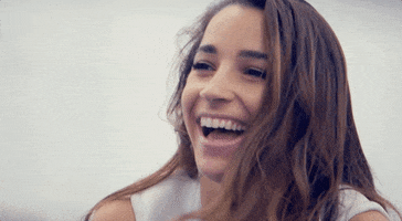 Aly Raisman Smile GIF by Sports Illustrated Swimsuit