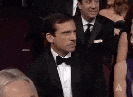 confused steve carell GIF by The Academy Awards