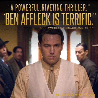 Ben Affleck Reviews GIF by Live By Night