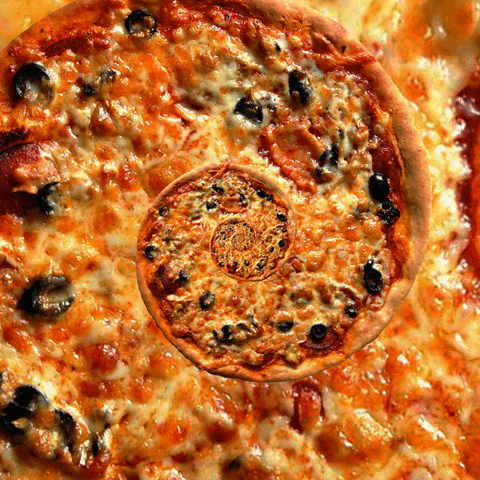 konczakowski party food pizza cheese GIF