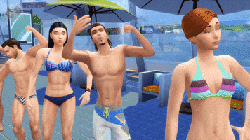 Friends Selfie GIF by The Sims