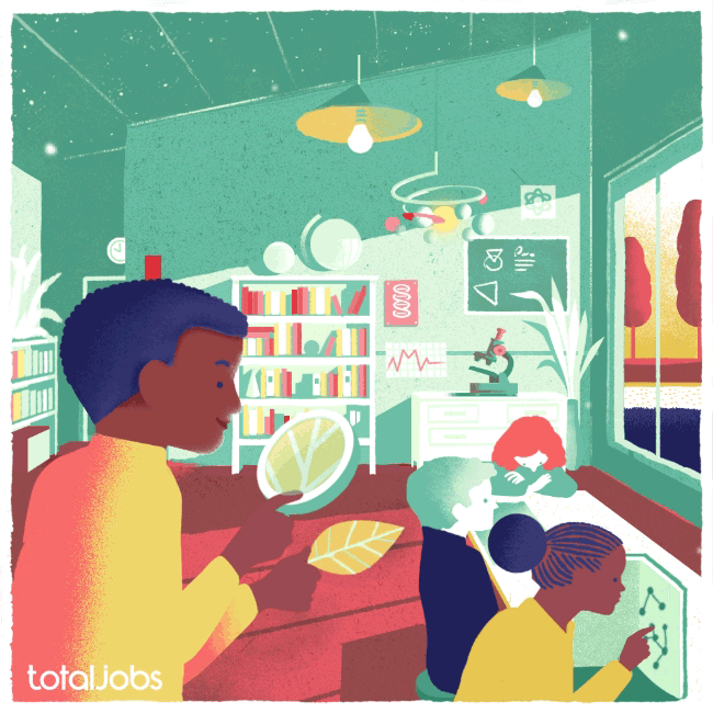 totaljobs science tech education technology GIF