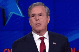 Jeb Bush Reaction GIF by Mashable