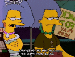 Season 2 Patti Bouvier GIF by The Simpsons