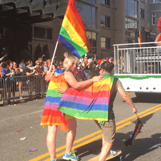 Gay Pride Rainbow GIF by Capital Pride | Have Pride 365! - Find & Share ...