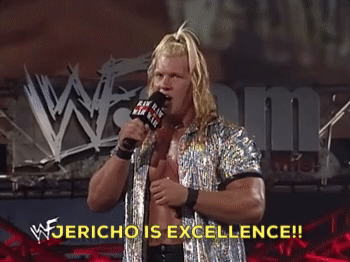 Image result for chris jericho is excellence gif