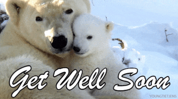 Feel Better Get Well Soon GIF by reactionseditor