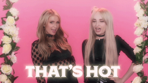Paris Hilton Thats Hot GIF by Kim Petras - Find & Share on GIPHY