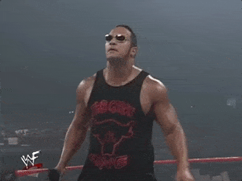 Giphy - the rock wrestling GIF by WWE