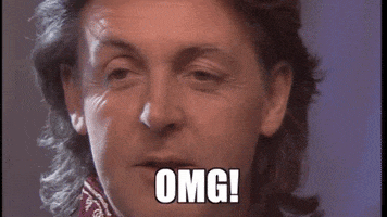 oh my god omg GIF by Paul McCartney