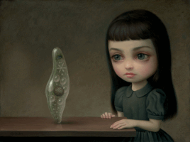 brookeleland painting art gif mark ryden GIF