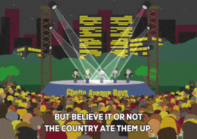 concert stage GIF by South Park 