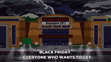 Black Friday Storm GIF by South Park 