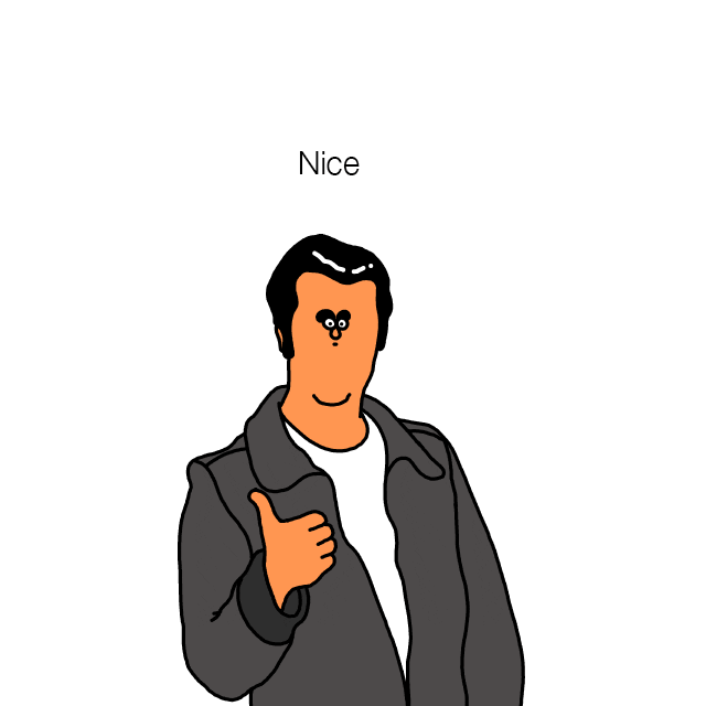 the fonz thumbs up GIF by GIPHY Studios Originals