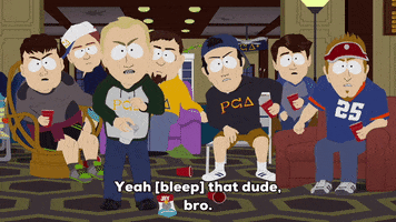 mad cursing GIF by South Park 