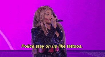Lil Kim Police Stay On Us Like Tattoos GIF by VH1 Hip Hop Honors