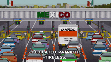 happy border GIF by South Park 