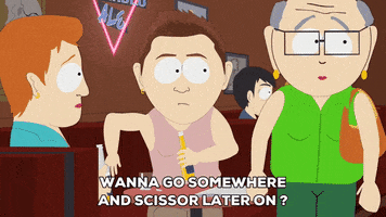 gay walk away GIF by South Park 