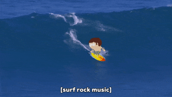 ocean waves GIF by South Park 