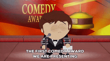 presenting comedy award GIF by South Park 