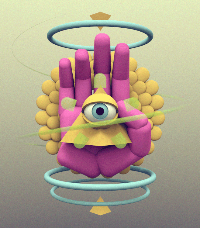 Evil Eye 3D GIF by DLGNCE Find & Share on GIPHY