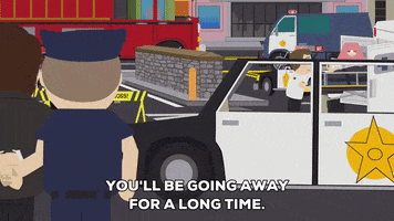 cop car GIF by South Park 