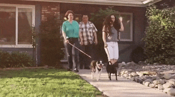 dog walking GIF by America's Got Talent