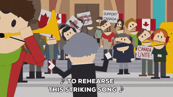 happy singing GIF by South Park 
