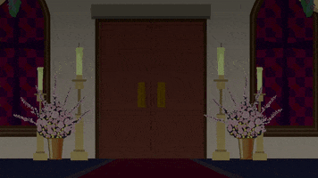 flowers church GIF by South Park 