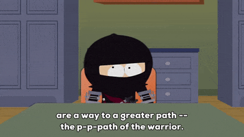 mask influencing GIF by South Park 
