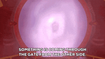 coming through other side GIF by South Park 