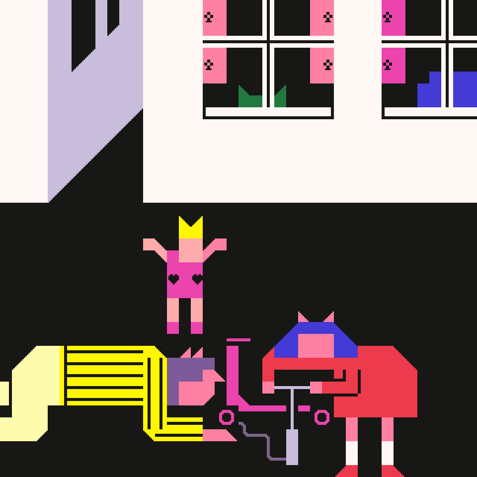 pixel family GIF by ailadi