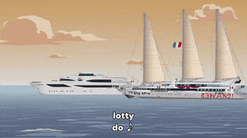 boat ship GIF by South Park 