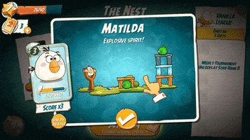 matilda power up GIF by Angry Birds