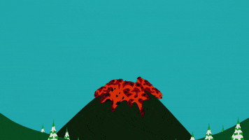 fire mountain GIF by South Park 