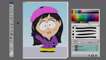 computer smile GIF by South Park 